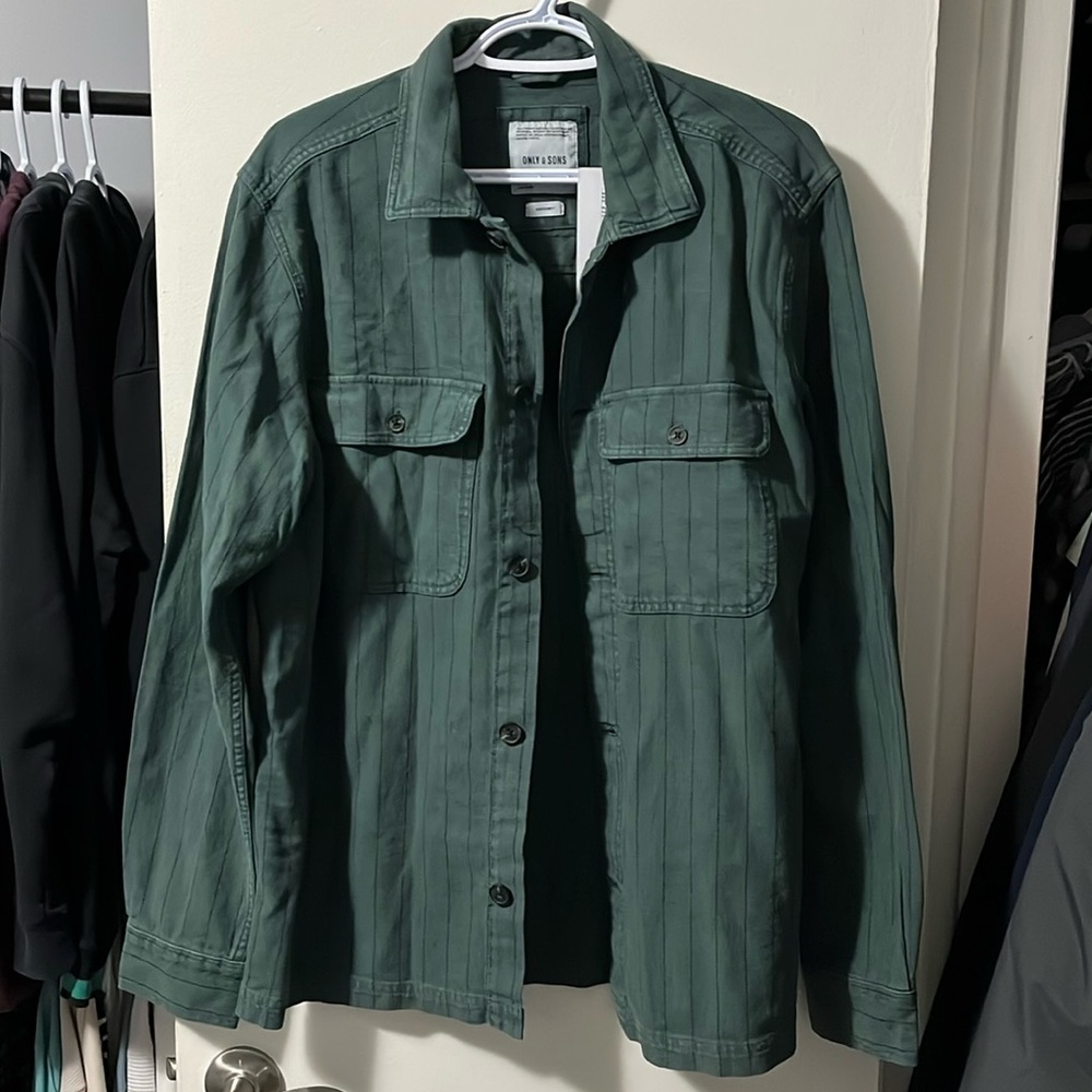 NWT ONLY & SONS overshirt - Picture 1 of 6